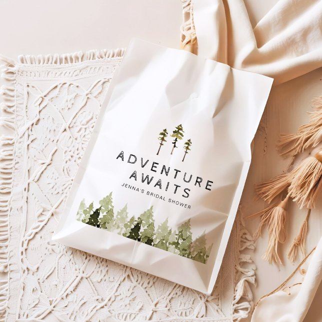 Sacolinha Chá de panela de pinheiro de aquarela russa JENNA (Criador carregado)