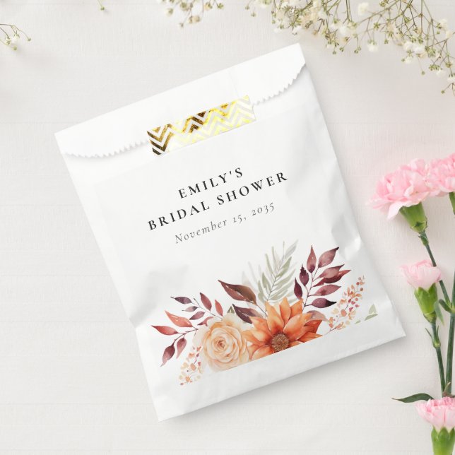 Sacolinha Chá de panela Floral Boho