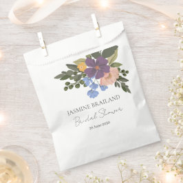 Sacolinha Chá de panela Floral e Buquê verde