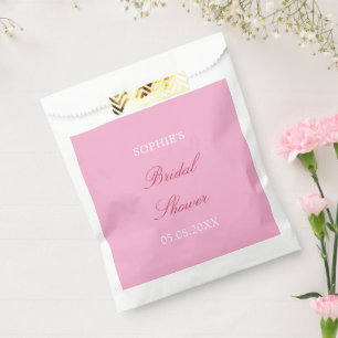 Sacolinha Chá de panela magenta cor-de-rosa Favorece Bolsas