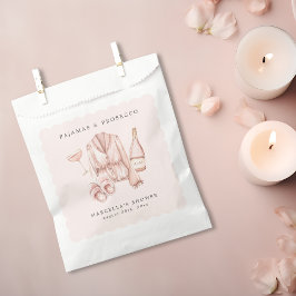 Sacolinha Chá de panela pijamas e Prosecco - Bachelorette