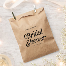 Sacolinha Chá de panela Retroativo Mínimo Preto e Branco