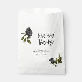 Sacolinha Chá de panela Rosa-escuro branco-gótico