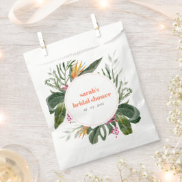 Sacolinha Chá de panela Tropical de Blush Boho