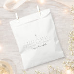 Sacolinha Chanukah<br><div class="desc">Chanukah merece algo mais. Algo especial! Essa design apresenta uma estética bonita, simplista, minimalista com seu toque moderno e seu delicado talento. Celebrar Chanukah com a coordenação da decoração e dos acessórios. Faça deste ano um Chanukah para se lembrar!</div>