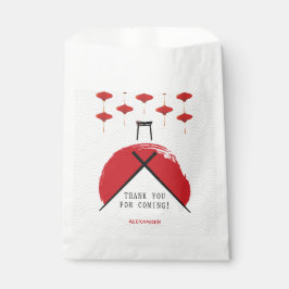 Sacolinha Chef Privado de Festa de aniversário de Tema Hibac