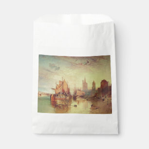 Sacolinha Chegada de um Packet Boat por Joseph Turner