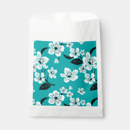 SACOLINHA CHERRY BLOSSOM - SAKURA (TEAL)