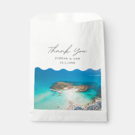 Sacolinha Chipre Casamento Favor Protaras Obrigado Foto