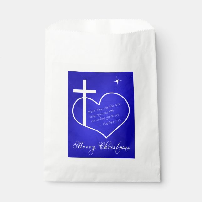 Sacolinha Christian Merry Blue (Frente)