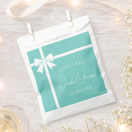 Sacolinha Chuva de Noiva da Bride & Co Elegante Laço Branco