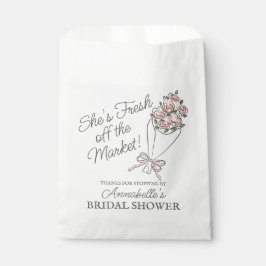 Sacolinha Chuva de Noiva Mercado de Flores Cor-de-Rosa