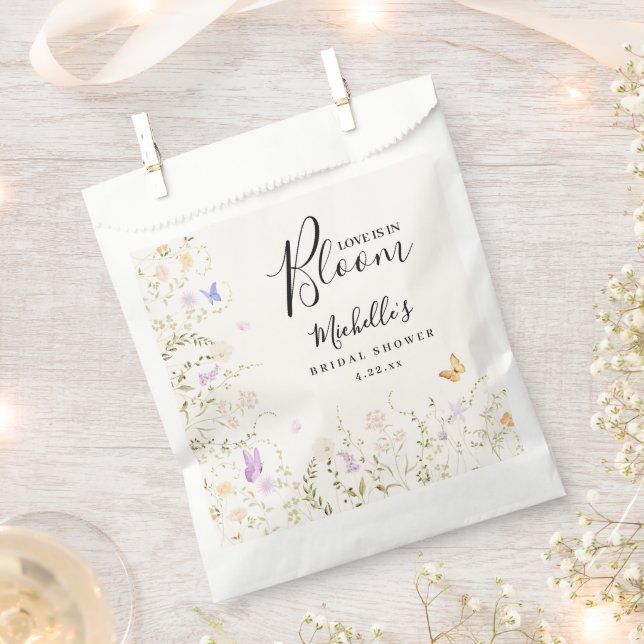 Sacolinha Chuva de Noivas em Flor Amor em Flor  (Cortado)