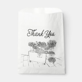 Sacolinha Chuva de Noivas Fresh Off The Market, Mercado de P