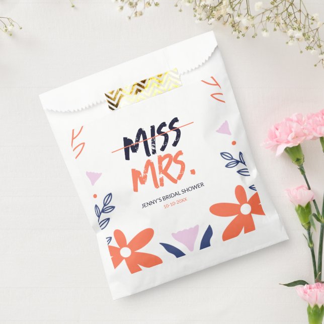 Sacolinha Chuveiro de Noiva de Senhorita para Sra. (Selado)