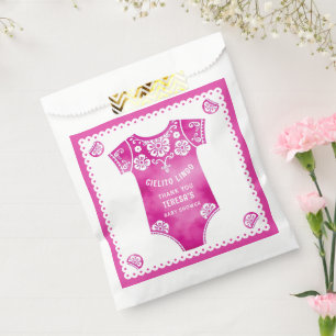 Sacolinha Cielito Lindo rosa quente Obrigado chá