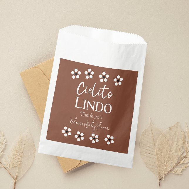 Sacolinha Cielito Lindo Talavera Chá de fraldas Fiesta mexic (Criador carregado)