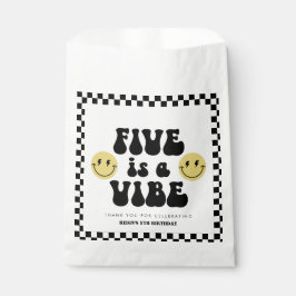 Sacolinha Cinco é um Vibe | Rapazes Feliz 5 de Aniversário