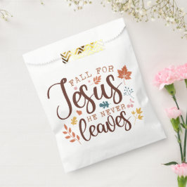 Sacolinha Citação Cristã de Ação de Graças