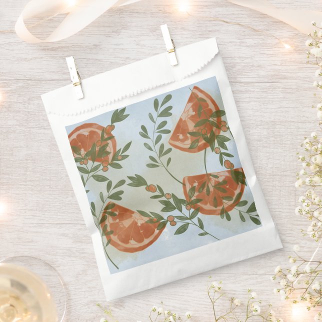 Sacolinha Citrino Laranja e Verde (Cortado)