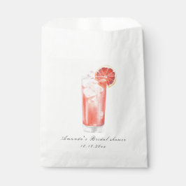 Sacolinha Citrus Cocktail Bridal Shower