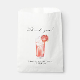 Sacolinha Citrus Cocktail Bridal Shower