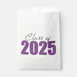 Sacolinha Classe de brilho roxo de 2025