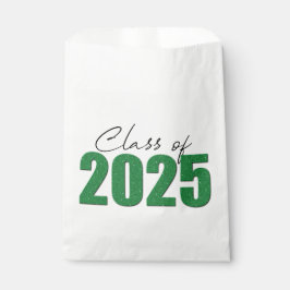 Sacolinha Classe de brilho verde de 2025