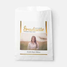 Sacolinha Classe de Festa de formatura de tendências Dourada