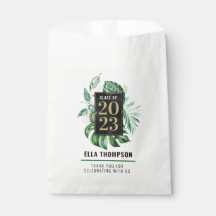 Sacolinha Classe de Folha Tropical de 2021 Obrigado