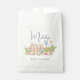 Sacolinha 🐰 🌿 Clássico Partido Peter Rabbit Favorece Bolsa