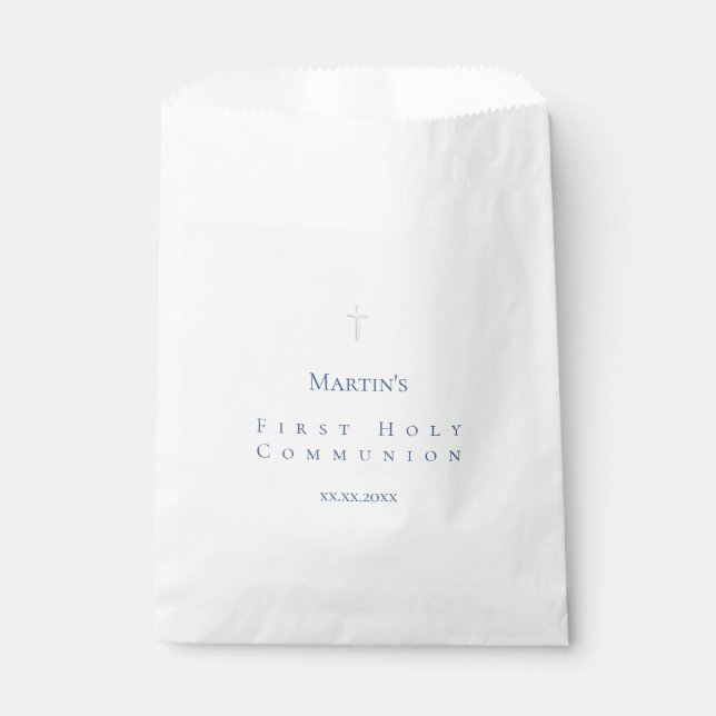 Sacolinha Clássico simples Primeira Comunhão Sagrada (Frente)