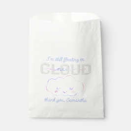Sacolinha Cloud Nine 9º Aniversário Favor Bag - Pastel Sky T