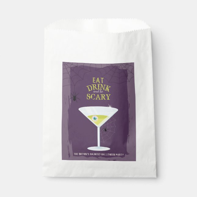Sacolinha Cocktails Halloween (Frente)
