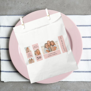 Sacolinha Colagem de Fotos de Amigos   Presente de aniversá