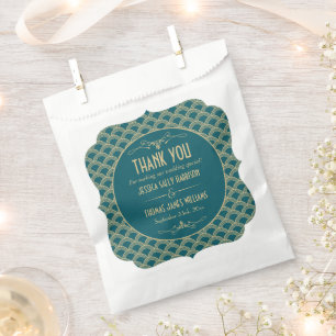 Sacolinha Coleção de Casamentos Art Deco Gatsby, de 1920