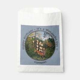 Sacolinha Coleção de Itens do Partido Henri Rousseau Tiger &