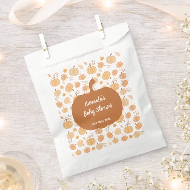 Sacolinha Colheita de outono Chá de fraldas 2 de Pastel de A (Cortado)