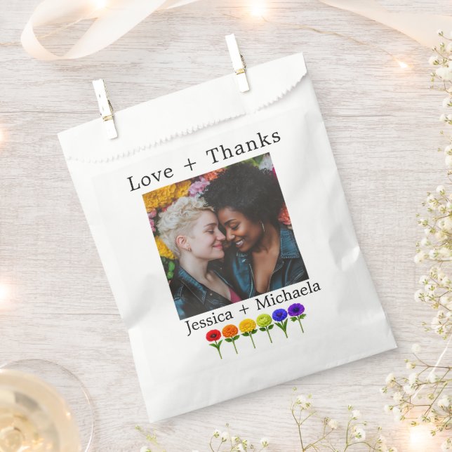 Sacolinha 🌈💍 Com foto Florescer Juntos (Cortado)
