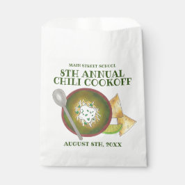 Sacolinha Comida de Cookoff Verde Chili Verde