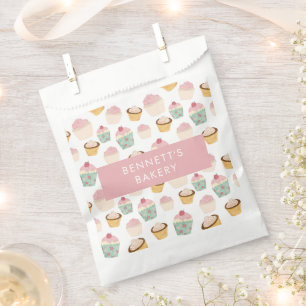 Sacolinha Compras Comerciais de Café de Bakery Cupcake