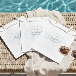 Sacolinha Conchas Azuis Costeiras de Solteira