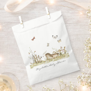 Sacolinha Conto de Fadas Chuvada Florestal Baby Shower