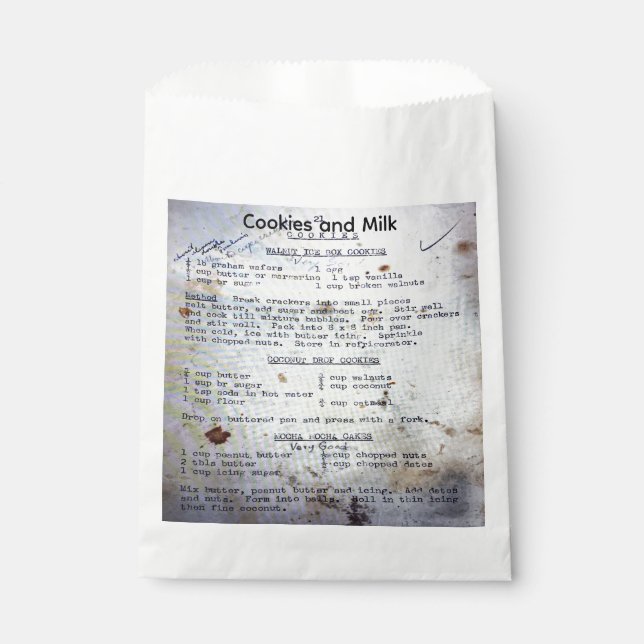 Sacolinha Cookies and Milk Cookie Sleeve (Frente)