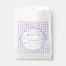 Sacolinha Coquete Dessert de Chá de Bebê Rosa com Ginga Purp