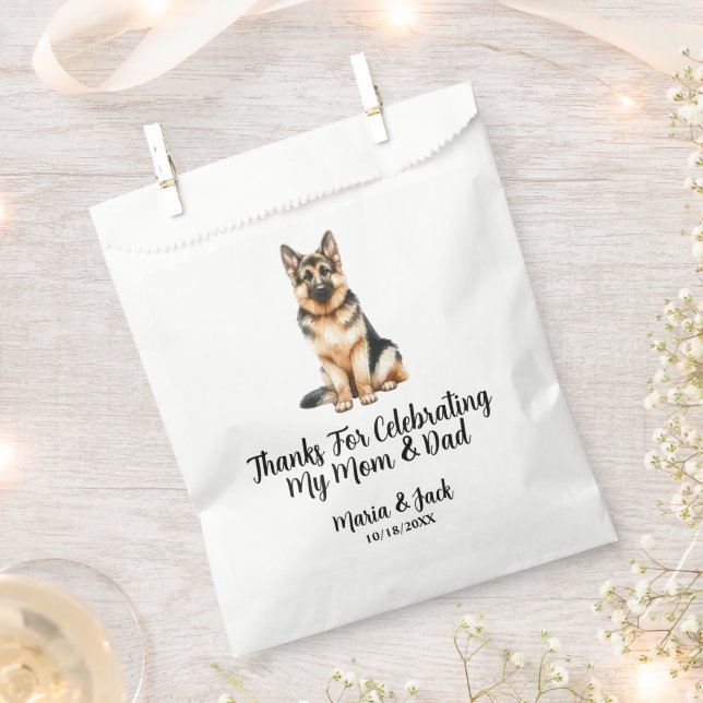 Sacolinha Cor do Cheio Pet Pet german shepherd (Cortado)