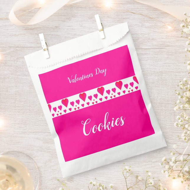 Sacolinha Coração Bonito Padrão (Cortado)