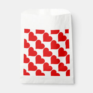 Sacolinha Coração Vermelho em Forma de Amor Clássico Simples