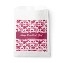 Corações Cor-de-Rosa Fofos Com Texto Personalizado
