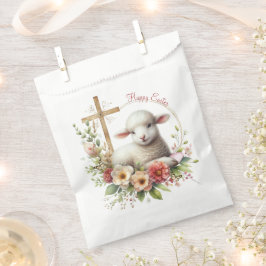 Sacolinha Corda de Páscoa Personalizada com Aquarela